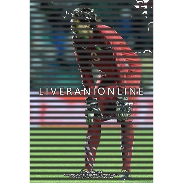 Qualificazioni ai Campionati Europei UEFA EURO 2012 Gruppo C Tallin - 03.09.2010 Estonia-Italia Nella Foto: salvatore sirigu /Ph.Vitez-Ag. Aldo Liverani