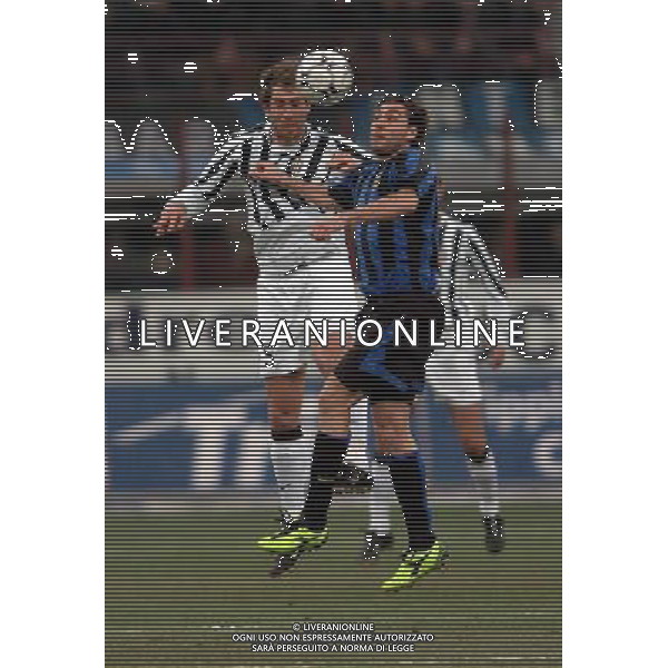 Inter-Juventus Coppa Italia semifinale ritorno Tim Cup 12/02/2004 nella foto igor tudor e vieri christian* foto marco luzzani/Agenzia Aldo liverani