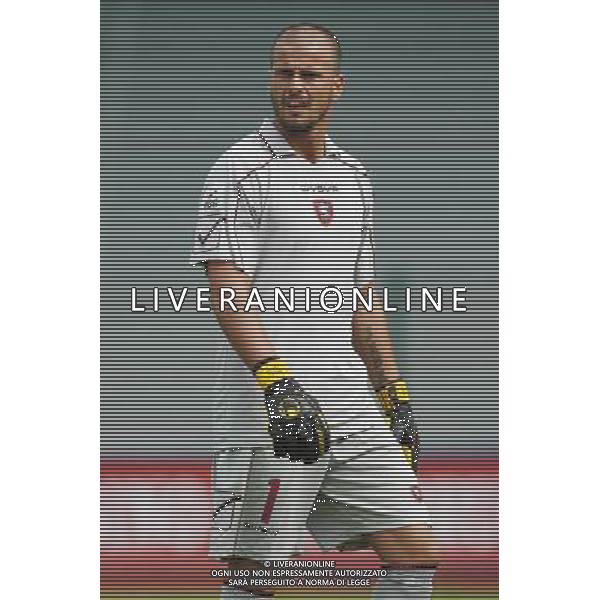 BOLZANO 05/09/2010 LEGA PRO SUDTIROL-SALERNITANA NELLA FOTO:CIRO POLITO FOTO PAOLA GARBUIO/AG.ALDO LIVERANI