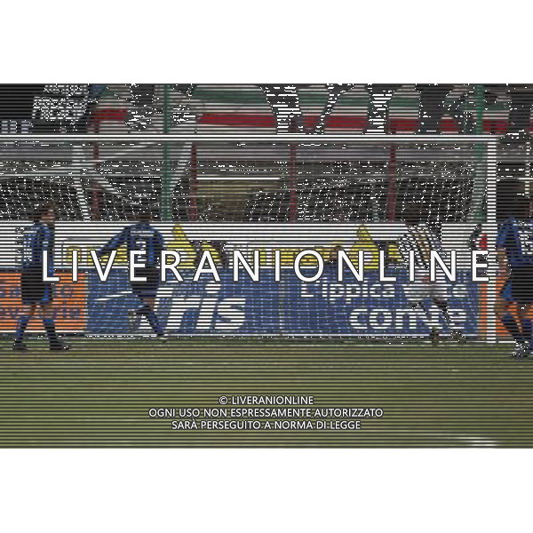 Inter-Juventus Coppa Italia semifinale ritorno Tim Cup 12/02/2004 nella foto il gol di igor tudor* foto marco luzzani/Agenzia Aldo liverani