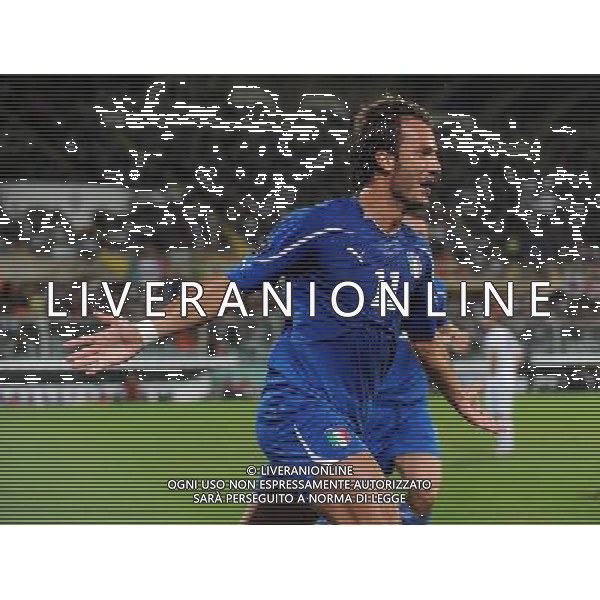 Qualificazioni ai Campionati Europei UEFA EURO 2012 Gruppo C Firenze - 07.09.2010 Italia-Far Oer Nella Foto: esultanza dopo il gol di alberto gilardino /Ph.Vitez-Ag. Aldo Liverani