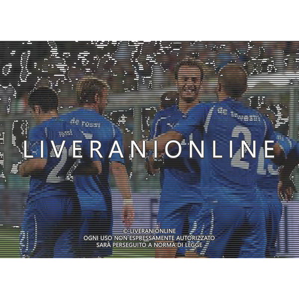 Qualificazioni ai Campionati Europei UEFA EURO 2012 Gruppo C Firenze - 07.09.2010 Italia-Far Oer Nella Foto:esultanza dopo il gol di alberto gilardino /Ph.Vitez-Ag. Aldo Liverani