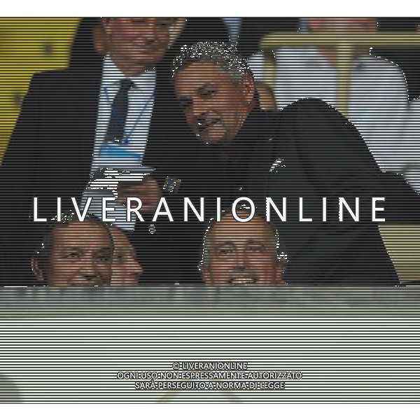 Qualificazioni ai Campionati Europei UEFA EURO 2012 Gruppo C Firenze - 07.09.2010 Italia-Far Oer Nella Foto:baggio roberto in tribuna /Ph.Vitez-Ag. Aldo Liverani