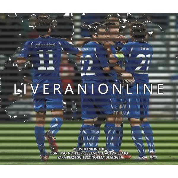Qualificazioni ai Campionati Europei UEFA EURO 2012 Gruppo C Firenze - 07.09.2010 Italia-Far Oer Nella Foto: esultanza dopo il gol di antonio cassano /Ph.Vitez-Ag. Aldo Liverani