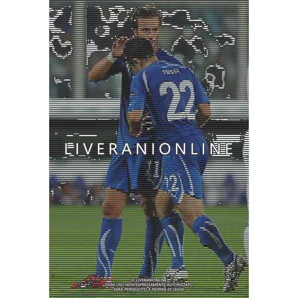 Qualificazioni ai Campionati Europei UEFA EURO 2012 Gruppo C Firenze - 07.09.2010 Italia-Far Oer Nella Foto:alberto gilardino e giuseppe rossi /Ph.Vitez-Ag. Aldo Liverani