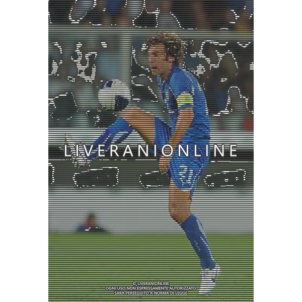 Qualificazioni ai Campionati Europei UEFA EURO 2012 Gruppo C Firenze - 07.09.2010 Italia-Far Oer Nella Foto:pirlo andrea /Ph.Vitez-Ag. Aldo Liverani