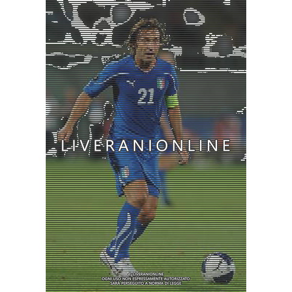 Qualificazioni ai Campionati Europei UEFA EURO 2012 Gruppo C Firenze - 07.09.2010 Italia-Far Oer Nella Foto:pirlo andrea /Ph.Vitez-Ag. Aldo Liverani