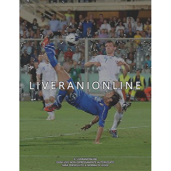 Qualificazioni ai Campionati Europei UEFA EURO 2012 Gruppo C Firenze - 07.09.2010 Italia-Far Oer Nella Foto:occasione di alberto gilardino /Ph.Vitez-Ag. Aldo Liverani