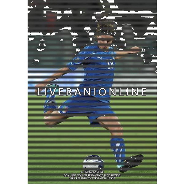 Qualificazioni ai Campionati Europei UEFA EURO 2012 Gruppo C Firenze - 07.09.2010 Italia-Far Oer Nella Foto:montolivo riccardo /Ph.Vitez-Ag. Aldo Liverani