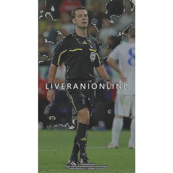 Qualificazioni ai Campionati Europei UEFA EURO 2012 Gruppo C Firenze - 07.09.2010 Italia-Far Oer Nella Foto:kulbakov arbitro /Ph.Vitez-Ag. Aldo Liverani