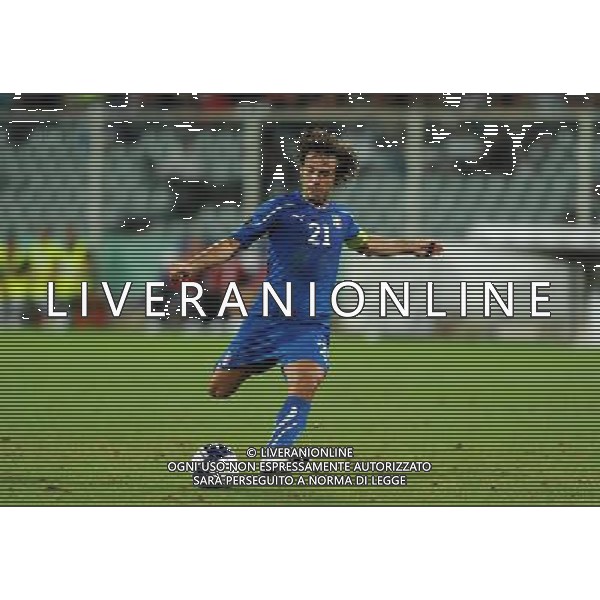 Qualificazioni ai Campionati Europei UEFA EURO 2012 Gruppo C Firenze - 07.09.2010 Italia-Far Oer Nella Foto:pirlo andrea /Ph.Vitez-Ag. Aldo Liverani