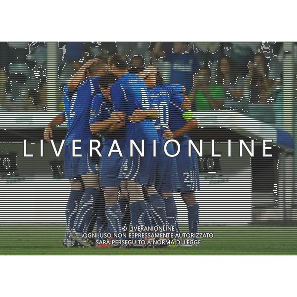 Qualificazioni ai Campionati Europei UEFA EURO 2012 Gruppo C Firenze - 07.09.2010 Italia-Far Oer Nella Foto: esultanza dopo il gol di andrea pirlo /Ph.Vitez-Ag. Aldo Liverani
