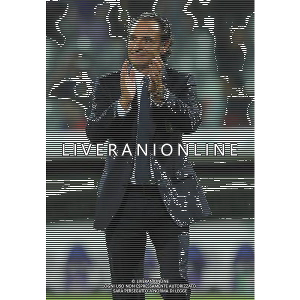 Qualificazioni ai Campionati Europei UEFA EURO 2012 Gruppo C Firenze - 07.09.2010 Italia-Far Oer Nella Foto:cesare prandelli esultanza a fine gara /Ph.Vitez-Ag. Aldo Liverani