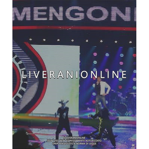 MILANO 07-09-2010 SPETTACOLO TRASMISSIONE TV PRIMA SERATA \'X-FACTOR\' NELLA FOTO MARCO MENGONI ph.Fiochi/AG.ALDO LIVERANI SAS