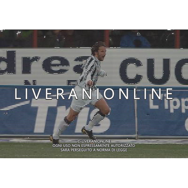 Inter-Juventus Coppa Italia semifinale ritorno Tim Cup 12/02/2004 nella foto esultanza di alessandro del piero dopo il gol* foto marco luzzani/Agenzia Aldo liverani