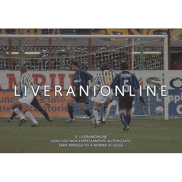 Inter-Juventus Coppa Italia semifinale ritorno Tim Cup 12/02/2004 nella foto gol di alessandro del piero* foto marco luzzani/Agenzia Aldo liverani