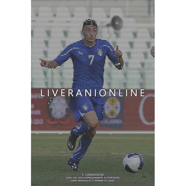 Pescara - 07/09/2010 - Stadio \'Adriatico\' - Qualificazioni Campionato Europeo Under 21 2011 - Italia vs Galles - nella foto: Mattia MUSTACCHIO ph. Corradetti / ©Aldo Liverani Sas