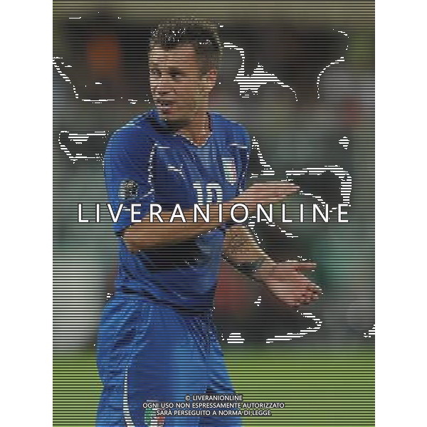 Qualificazioni ai Campionati Europei UEFA EURO 2012 Gruppo C Firenze - 07.09.2010 Italia-Far Oer Nella Foto:Antonio CASSANO /Ph.Vitez-Ag. Aldo Liverani