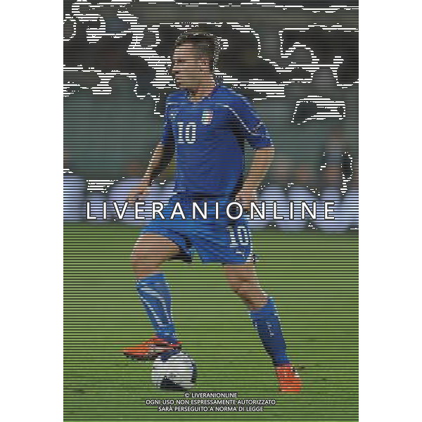 Qualificazioni ai Campionati Europei UEFA EURO 2012 Gruppo C Firenze - 07.09.2010 Italia-Far Oer Nella Foto:Antonio CASSANO /Ph.Vitez-Ag. Aldo Liverani