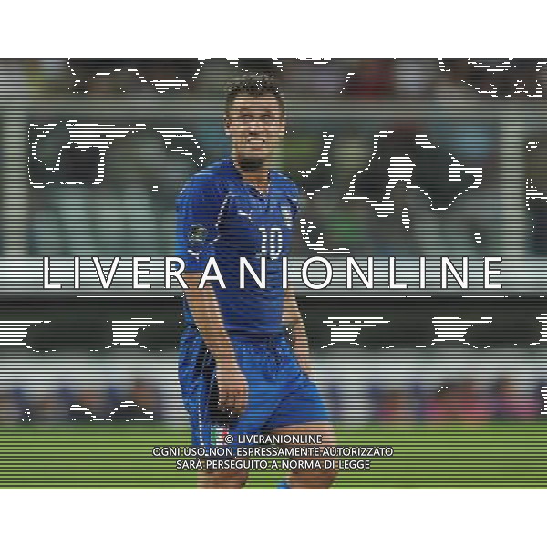 Qualificazioni ai Campionati Europei UEFA EURO 2012 Gruppo C Firenze - 07.09.2010 Italia-Far Oer Nella Foto:Antonio CASSANO /Ph.Vitez-Ag. Aldo Liverani