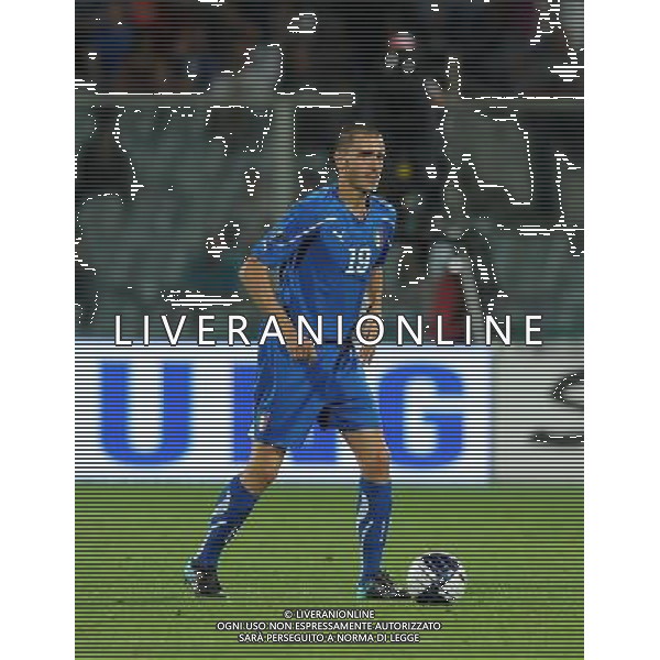 Qualificazioni ai Campionati Europei UEFA EURO 2012 Gruppo C Firenze - 07.09.2010 Italia-Far Oer Nella Foto:Leandro BONUCCI /Ph.Vitez-Ag. Aldo Liverani