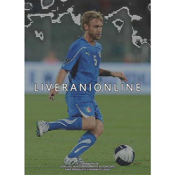 Qualificazioni ai Campionati Europei UEFA EURO 2012 Gruppo C Firenze - 07.09.2010 Italia-Far Oer Nella Foto:Daniele DE ROSSI /Ph.Vitez-Ag. Aldo Liverani