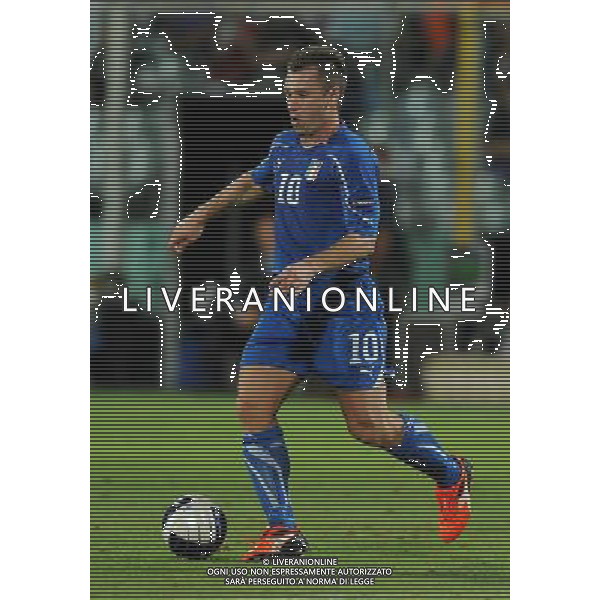 Qualificazioni ai Campionati Europei UEFA EURO 2012 Gruppo C Firenze - 07.09.2010 Italia-Far Oer Nella Foto:Antonio CASSANO /Ph.Vitez-Ag. Aldo Liverani