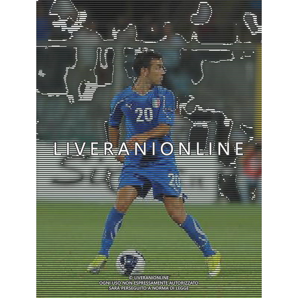 Qualificazioni ai Campionati Europei UEFA EURO 2012 Gruppo C Firenze - 07.09.2010 Italia-Far Oer Nella Foto:Fabio QUAGLIARELLA /Ph.Vitez-Ag. Aldo Liverani