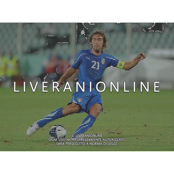 Qualificazioni ai Campionati Europei UEFA EURO 2012 Gruppo C Firenze - 07.09.2010 Italia-Far Oer Nella Foto:Andrea PIRLO /Ph.Vitez-Ag. Aldo Liverani