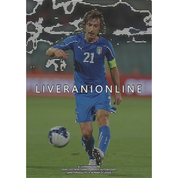 Qualificazioni ai Campionati Europei UEFA EURO 2012 Gruppo C Firenze - 07.09.2010 Italia-Far Oer Nella Foto:Andrea PIRLO /Ph.Vitez-Ag. Aldo Liverani