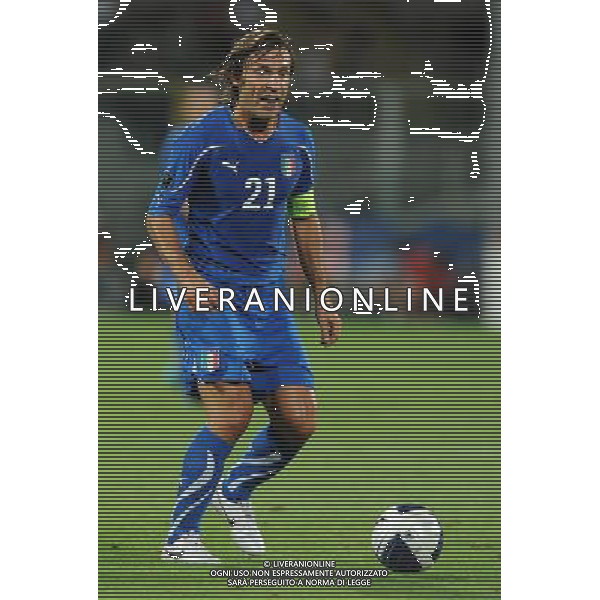 Qualificazioni ai Campionati Europei UEFA EURO 2012 Gruppo C Firenze - 07.09.2010 Italia-Far Oer Nella Foto:Andrea PIRLO /Ph.Vitez-Ag. Aldo Liverani