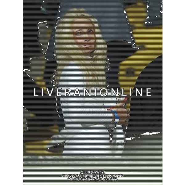 Qualificazioni ai Campionati Europei UEFA EURO 2012 Gruppo C Firenze - 07.09.2010 Italia-Far Oer Nella Foto:Moglie Gianni RIVERA /Ph.Vitez-Ag. Aldo Liverani