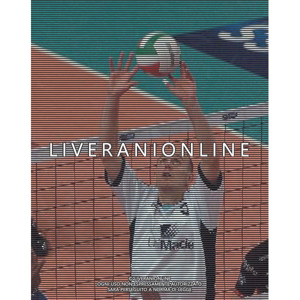 LA SPEZIA 11/02/04 FINAL EIGHT COPPA ITALIA SISLEY TREVISO-UNIMADE PARMA nella foto brogioni andrea ph gigi arcaini/ag.aldo liverani