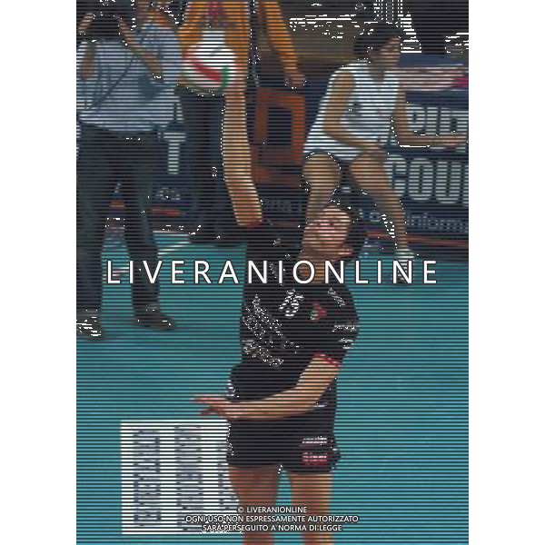 LA SPEZIA 11/02/04 FINAL EIGHT COPPA ITALIA SISLEY TREVISO-UNIMADE PARMA nella foto cisolla alberto ph gigi arcaini/ag.aldo liverani