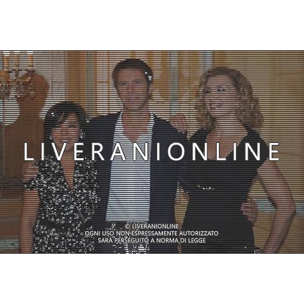MILANO 8/9/2010 WESTIN PALACE P.zza della REPUBBLICA CONFERENZA STAMPA PRESENTAZIONE MISS ITALIA 2010 NELLA FOTO PATRIZIA MIRIGLIANI, EMANUELE FILIBERTO DI SAVOIA E MILLY CARLUCCI FOTO ROMANO/AG ALDO LIVERANI