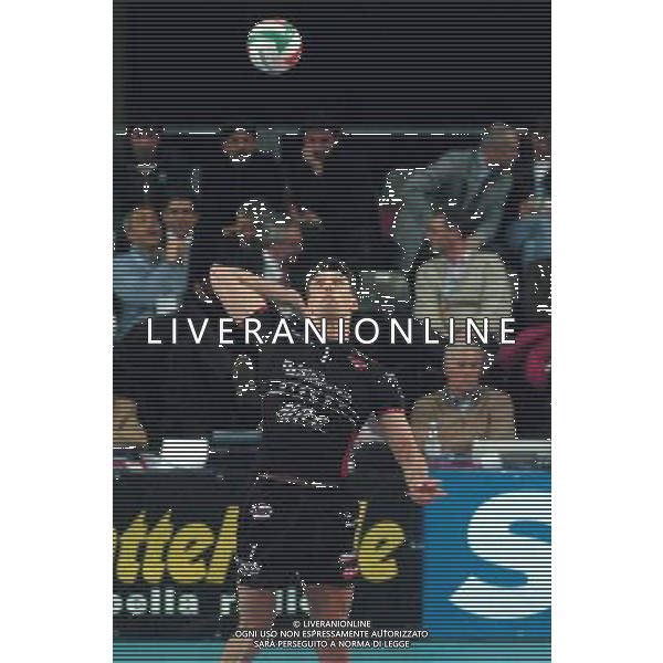 LA SPEZIA 11/02/04 FINAL EIGHT COPPA ITALIA SISLEY TREVISO-UNIMADE PARMA nella foto dineikin stanislav ph gigi arcaini/ag.aldo liverani