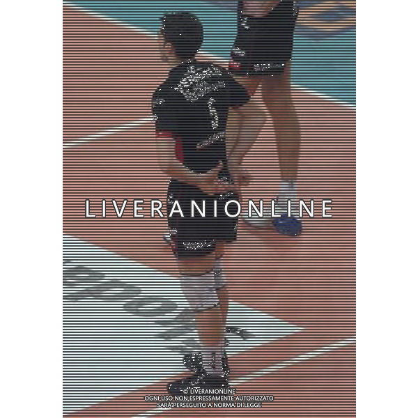 LA SPEZIA 11/02/04 FINAL EIGHT COPPA ITALIA SISLEY TREVISO-UNIMADE PARMA nella foto vermiglio valerio ph gigi arcaini/ag.aldo liverani