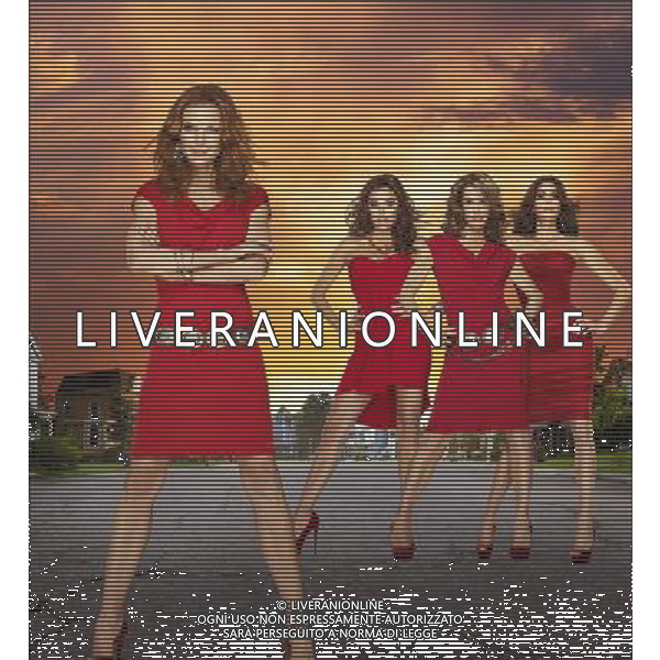 serie tv: \' Desperate Housewives\' - stagione 7 Pictured: Eva Longoria - Teri Hatcher - Marcia Cross, Felicity Huffman PHOTO: CITYFILES/NEWSPIX.PL - AG. ALDO LIVERANI SAS ITALY ONLY 