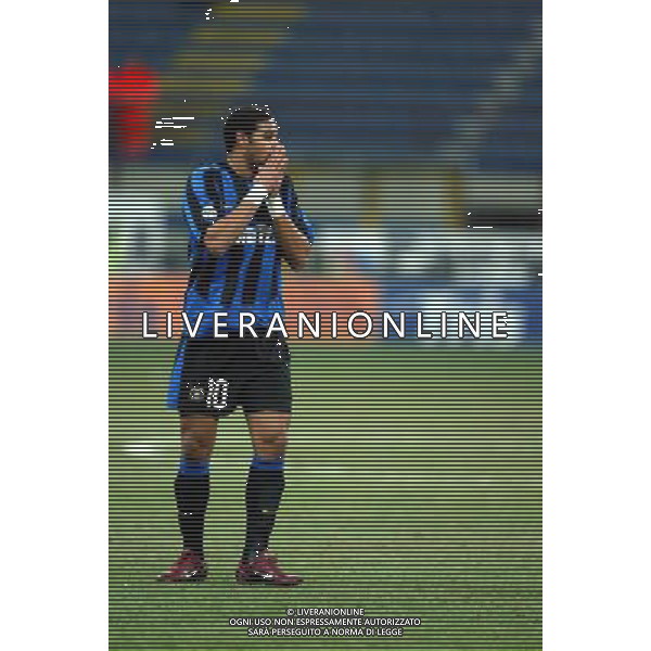 milano 12/02/04 inter-juventus coppa italia tim cup nella foto adriano ribeiro leite ph junior belardo / ag aldo liverani s.a.s