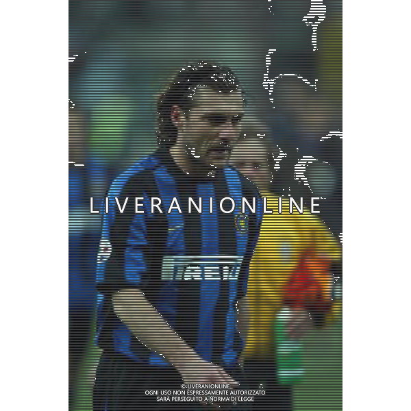milano 12/02/04 inter-juventus coppa italia tim cup nella foto vieri christian ph junior belardo / ag aldo liverani s.a.s
