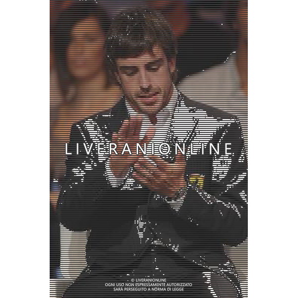 La \'Domenica Sportiva\' Trasmissione Televisiva del 12/09/2010 nella foto Fernando Alonso ©Romano/Agenzia Aldo Liverani Sas