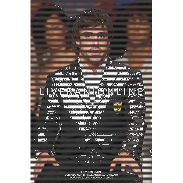 La \'Domenica Sportiva\' Trasmissione Televisiva del 12/09/2010 nella foto Fernando Alonso ©Romano/Agenzia Aldo Liverani Sas