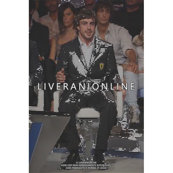 La \'Domenica Sportiva\' Trasmissione Televisiva del 12/09/2010 nella foto Fernando Alonso ©Romano/Agenzia Aldo Liverani Sas