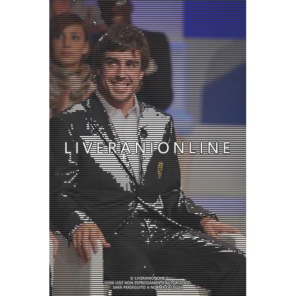 La \'Domenica Sportiva\' Trasmissione Televisiva del 12/09/2010 nella foto Fernando Alonso ©Romano/Agenzia Aldo Liverani Sas