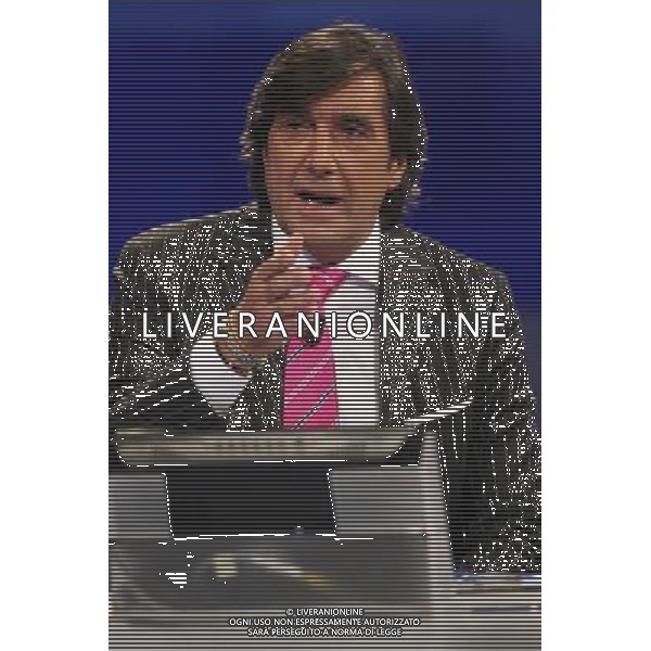 La \'Domenica Sportiva\' Trasmissione Televisiva del 12/09/2010 nella foto Marco Civoli ©Romano/Agenzia Aldo Liverani Sas