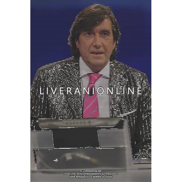 La \'Domenica Sportiva\' Trasmissione Televisiva del 12/09/2010 nella foto Marco Civoli ©Romano/Agenzia Aldo Liverani Sas