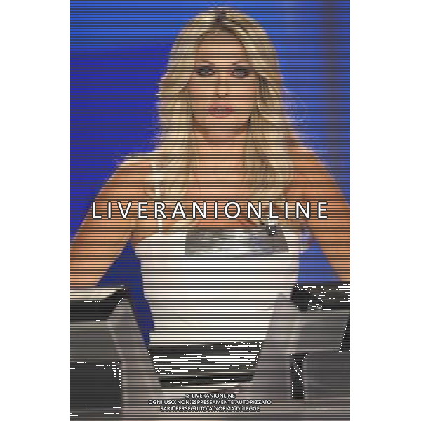 La \'Domenica Sportiva\' Trasmissione Televisiva del 12/09/2010 nella foto Paola Ferrari ©Romano/Agenzia Aldo Liverani Sas