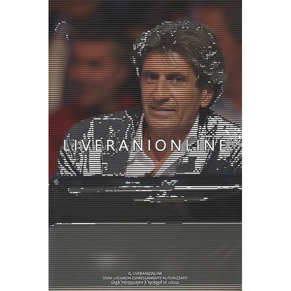 La \'Domenica Sportiva\' Trasmissione Televisiva del 12/09/2010 nella foto Gianni Ippoliti ©Romano/Agenzia Aldo Liverani Sas
