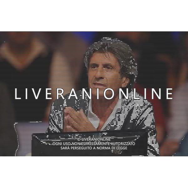 La \'Domenica Sportiva\' Trasmissione Televisiva del 12/09/2010 nella foto Gianni Ippoliti ©Romano/Agenzia Aldo Liverani Sas