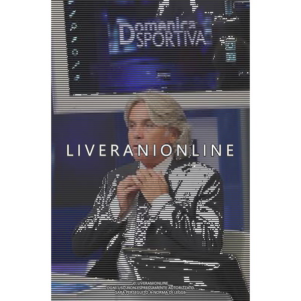 La \'Domenica Sportiva\' Trasmissione Televisiva del 12/09/2010 nella foto ivan Zazzaroni ©Romano/Agenzia Aldo Liverani Sas